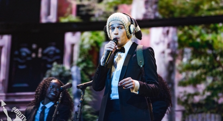 The 1975 performing at The BRIT<span class='lowercase'>s</span> 2019