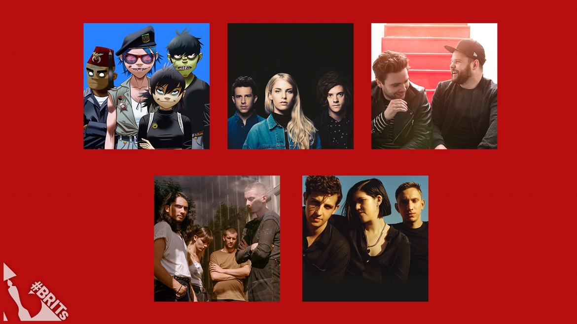2018 BRIT Award British Group Nominees