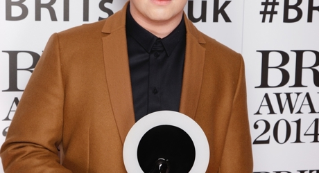 Sam Smith at the BRITs Launch 2014