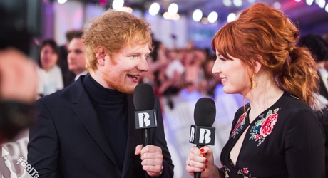Ed Sheeran and Alice Levine