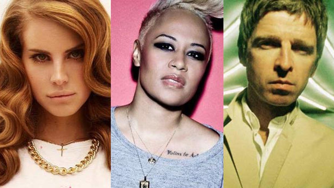 Lana Del Rey, Emeli Sande, Noel Gallagher