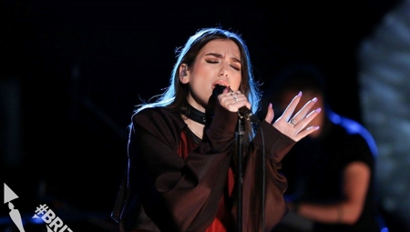 Dua Lipa Performing Live at Abbey Road.