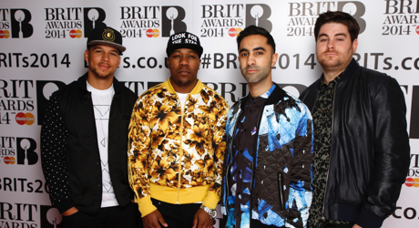 Rudimental at the BRITs Launch 2014