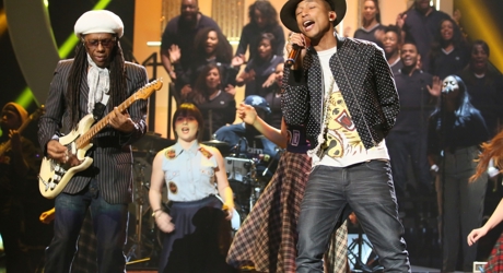 Pharrell Williams & Nile Rodgers | BRITs 2014 (1)