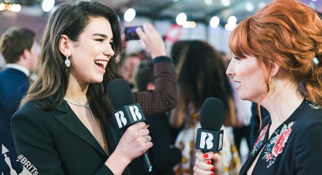 Dua Lipa and Alice Levine