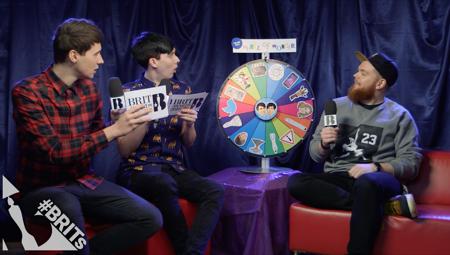 Jack Garratt plays Dan and Phil's 'Wheel of Wonder'