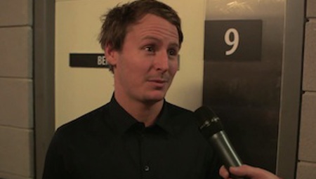 Zane Lowe  Backstage with Ben Howard at the 2013 BRIT Awards