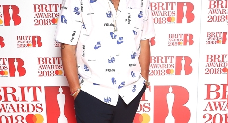 Jax Jones on The BRIT<span class='lowercase'>s</span> 2018 Nominations Show Red Carpet.