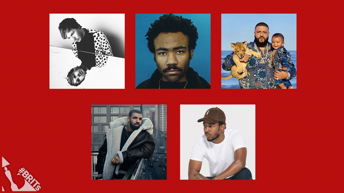 2018 BRIT Award International Male Nominees