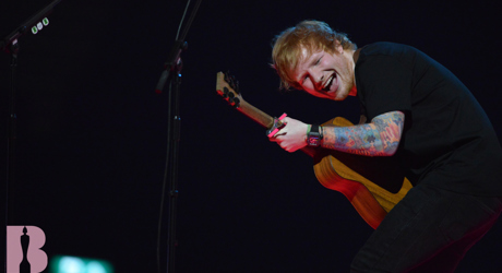 Ed Sheeran Live At The BRIT Awards 2015 (6)