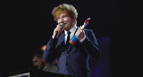Ed Sheeran - The BRITs 2012