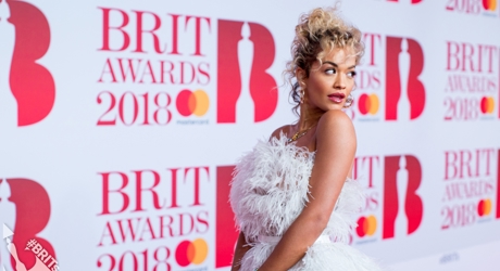 Rita Ora on The BRIT<span class='lowercase'>s</span> 2018 Red Carpet