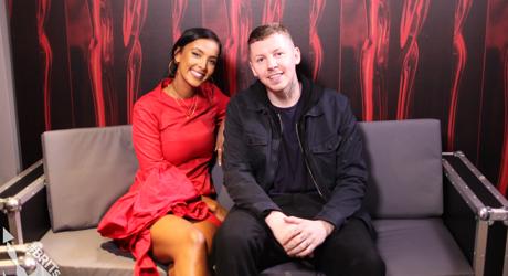 Professor Green joins Maya Jama backstage at The BRIT<span class='lowercase'>s</span> 2018 Nominations Launch