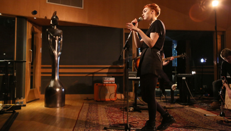 Chlöe Howl performing 'Disappointed' at Abbey Road