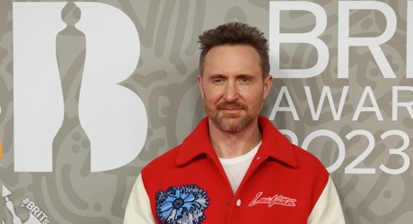 David Guetta on the 2023 BRIT Awards red carpet