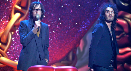 Jarvis Cocker & Russell Brand - The BRITs 2007