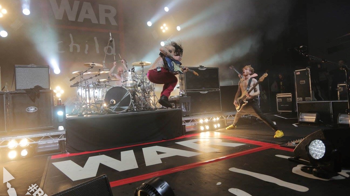 Biffy Clyro performing at BRITs Week with War Child 2017