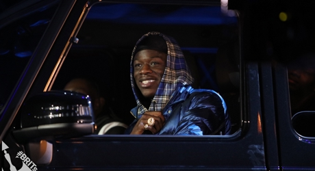 J Hus on stage at The BRIT<span class='lowercase'>s</span> 2018 Nominations Show