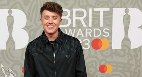 Roman Kemp on the 2023 BRIT Awards red carpet