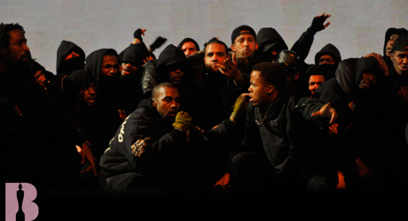 Kanye West live at The BRIT Awards 2015 (3)