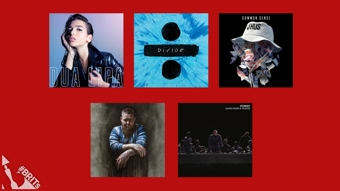 2018 BRIT Award Mastercard British Album Nominees