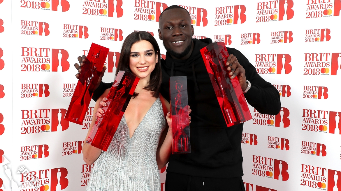 Dua Lipa and Stormzy 