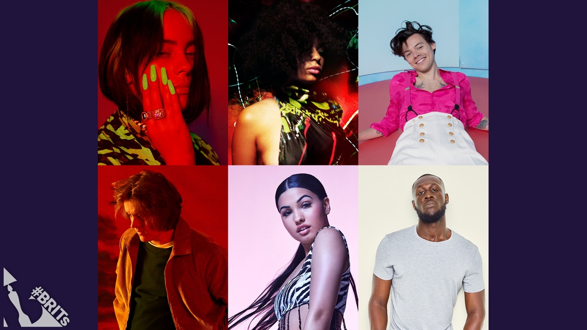 Billie Eilish, Celeste, Harry Styles, Lewis Capaldi, Mabel and Stormzy will be performing at The BRIT Awards