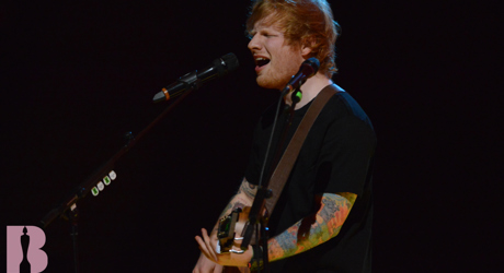 Ed Sheeran Live At The BRIT Awards 2015 (2)