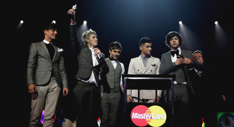 One Direction - The BRITs 2012