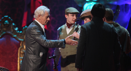 Sir Ian McKellan & Arctic Monkeys - The BRITs 2008