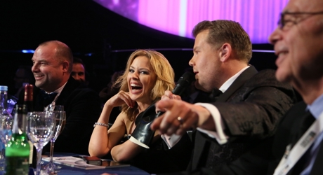 Kylie Minogue & James Corden | BRITs 2014