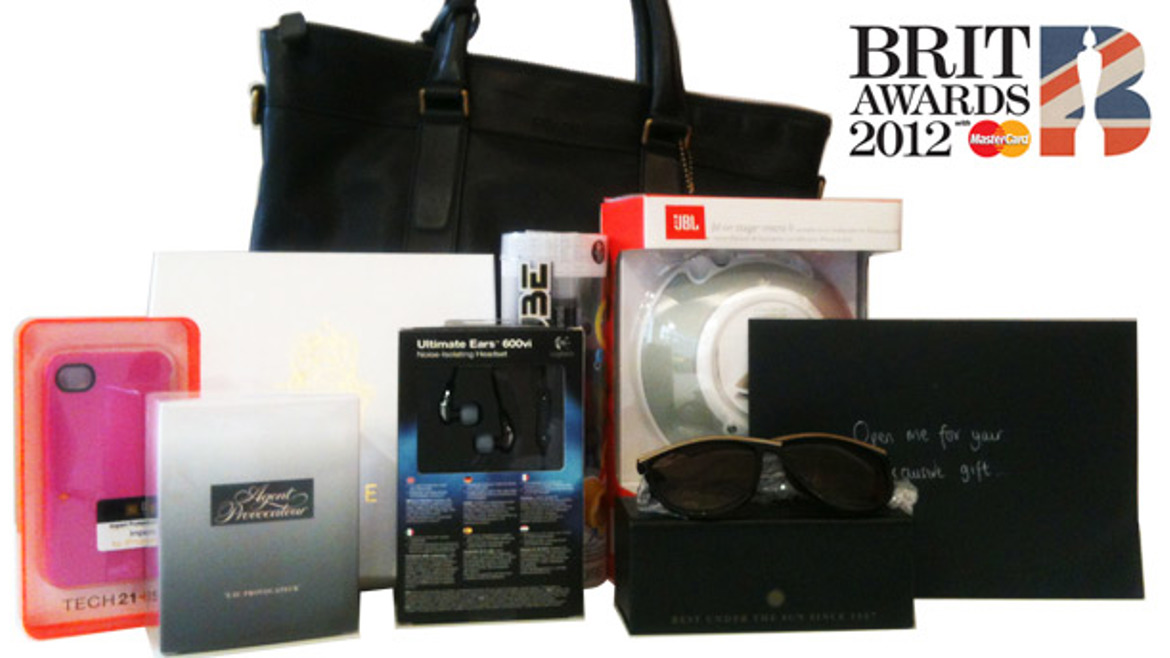 BRITs goodie bag