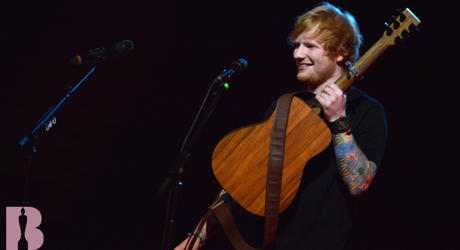 Ed Sheeran Live At The BRIT Awards 2015 (5)
