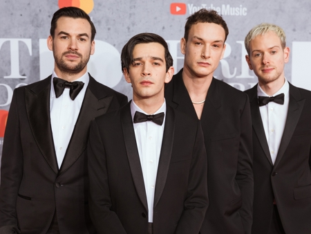 The 1975 on The BRIT<span class='lowercase'>s</span> 2019 Red Carpet