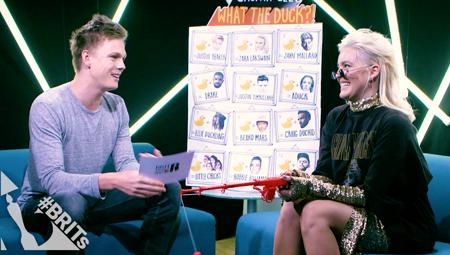 Caspar Lee and Anne-Marie