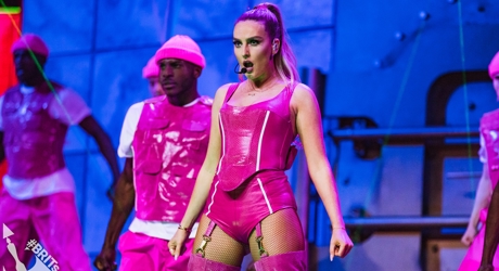 Little Mix performing at The BRIT<span class='lowercase'>s</span> 2019 (5)