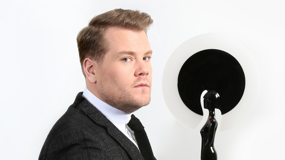 James Corden with BRIT Award_13816