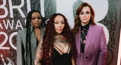 Sugababes on the 2023 BRIT Awards red carpet