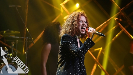 Jess Glynn performs on 'The BRITs Are Coming'