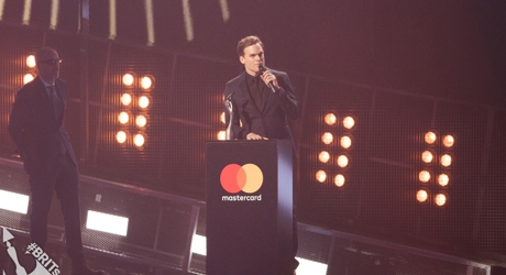 David Bowie (award accepted by Michael C Hall) - British Male Solo Artist (1)