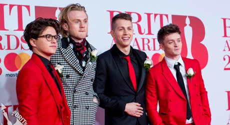 Vamps on The BRIT<span class='lowercase'>s</span> 2018 Red Carpet