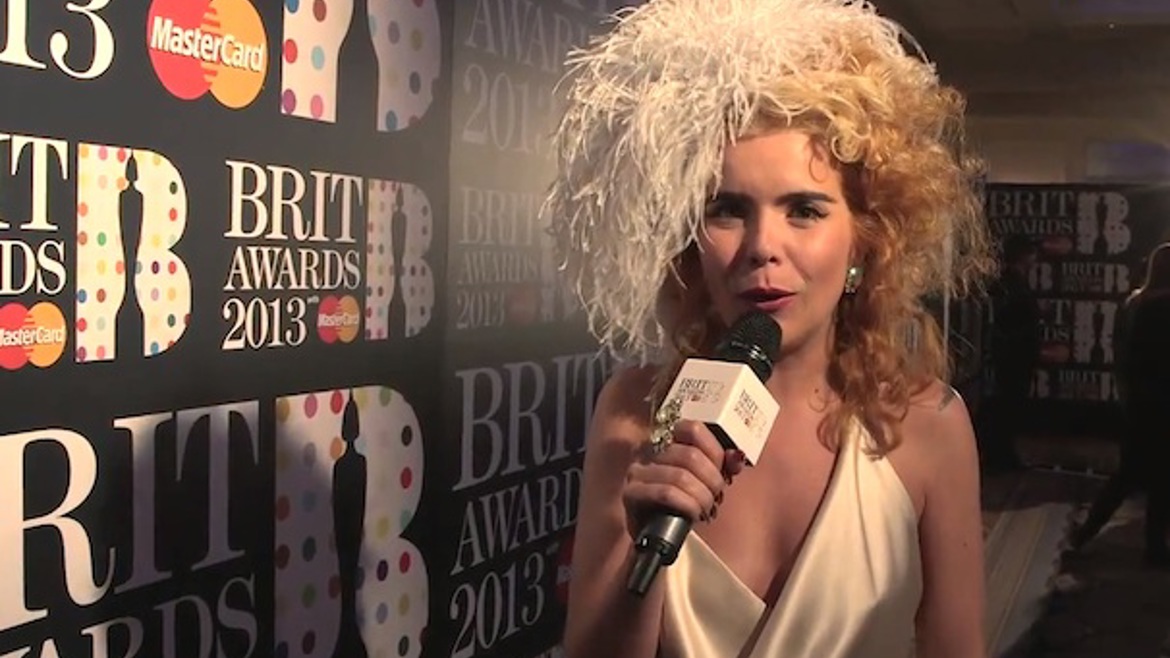 Watch: From the Red Carpet: Paloma Faith Presents at the BRITs 2013 Launch Event 